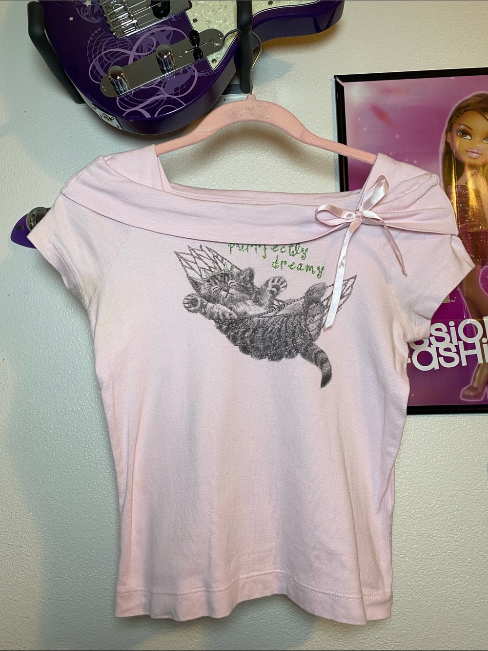 LA Movers Girl Cute Pink Graphic Top